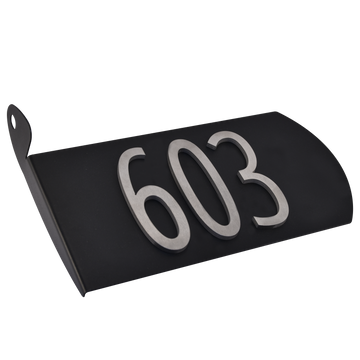 Address Plate for SPA-M001 PostBox (SPA-A001) <P>*Specify Your Numbers - Instructions Below</P)